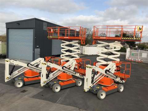 AI Five Snorkel lifts delivered to Blulift in Limerick, Ireland