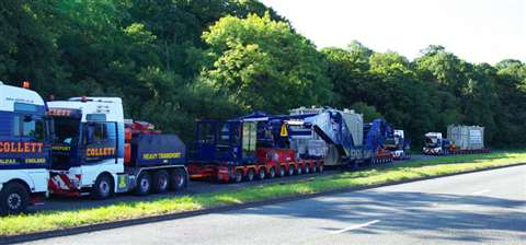 The transformers were moved one by one using Collett’s 550 tonne capacity Girder Bridge
