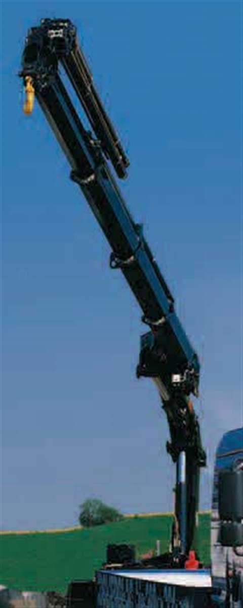 New in Hiab's XS series is the XS 322 in the 27 to 32 tonne-metre class