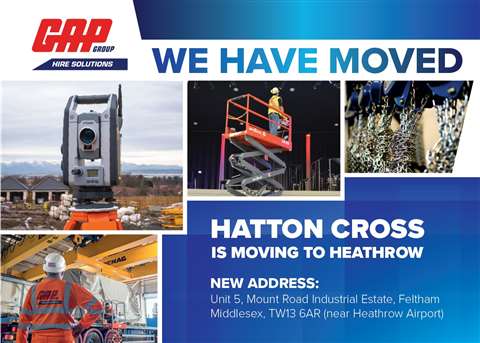 GAP Hire solutions Heathrow - We have Moved