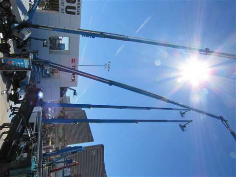 The Genie stand at ConExpo 2017.