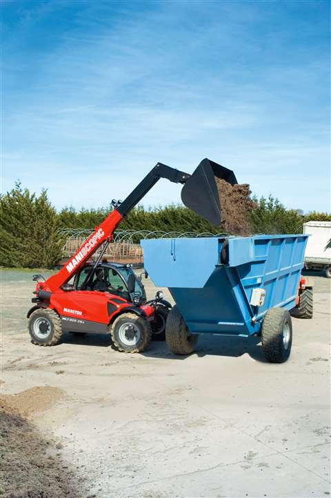 Manitou's new MLT 625 telescopic handler 