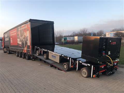 Jozef Hermans Industrial Movers takes delivery of its new Sefiro self-propelled transport vehicle