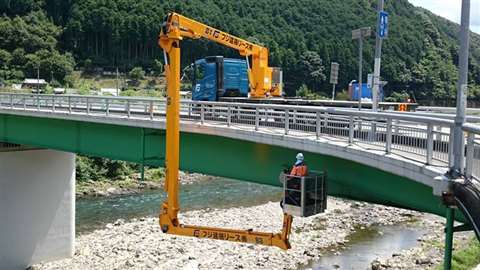 The Barin AB 1400 equipment in operation in the Osaka region