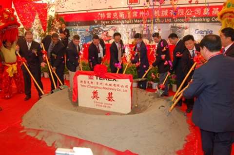 Aerial work platform manufacturer Genie Industries, part of the Terex Corp., recently broke ground i