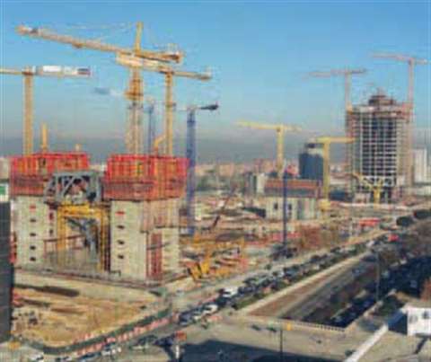 The impressive 'Madrid Arena' development is just one example of Spain's buoyancy. The complex consi