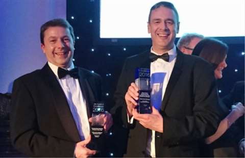 BlueSky Solutions’ business unit director Paul Marks (left), with Nationwide Platforms’ national acc