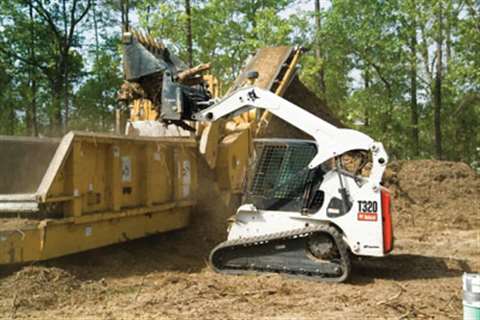 The new T320 compact tracked loader launched by Bobcat is designed for increased productivity and gr
