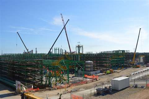 The chemical complex is being converted from a fossil fuel plant to a bio-based production facility.