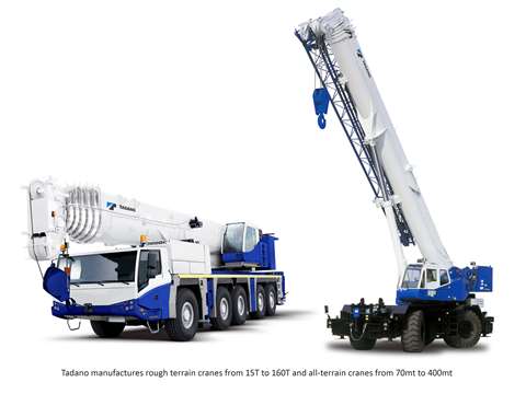 Coast Crane will continue as a dealer for Tadano America crane products