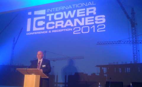 Dennis Bates, vice president - tower crane division, AmQuip, USA.