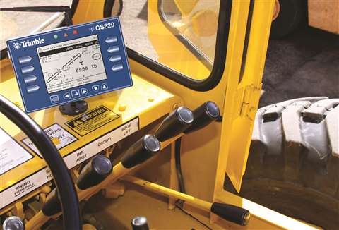 Trimble gs820 multi sensor display