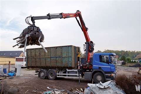 The HZR Series cranes are suitable for scrap and container handling 

