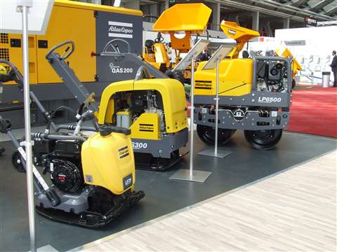 In April, Atlas Copco rebranded its basic site equipment such as light compaction, power, compressed