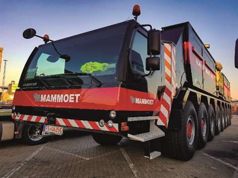 mammoet new crane