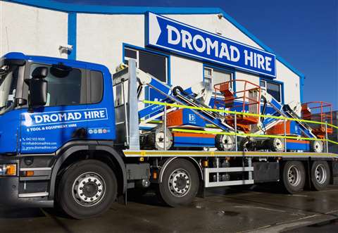 Dromad Hire recently purchased two electric A38E boom lifts from Snorkel.