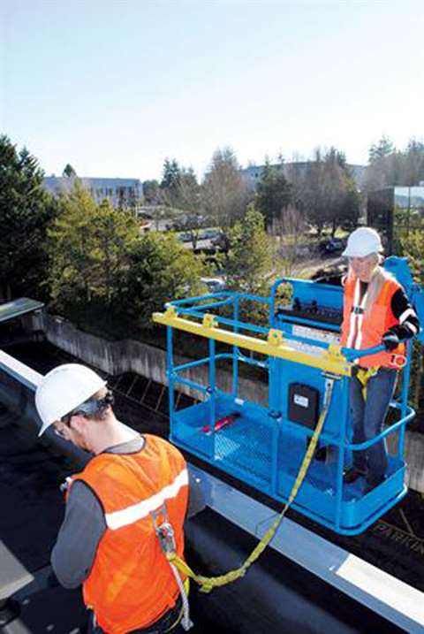 Genie's Fall Arrest bar 