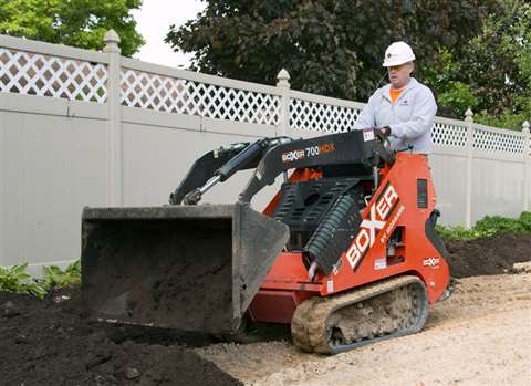 Morbark's new Boxer 700HDX mini-skid steer