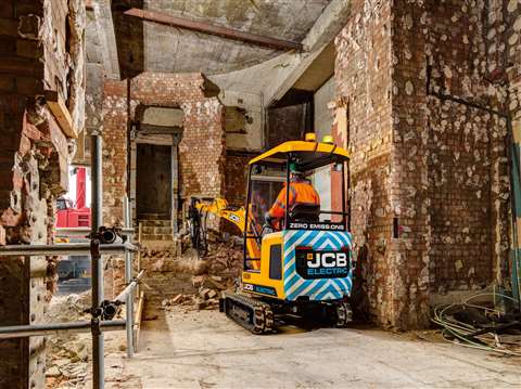 19C-1E electric mini excavator 