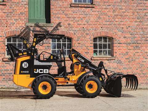 JCB 403 with folding ROPS frame (3)