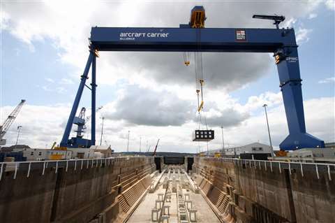 Goliath crane at rosyth