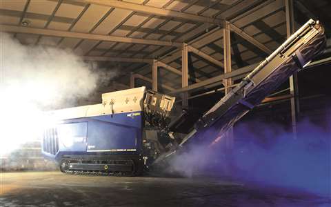 The next generation VS420 shredder from Edge Innovate is said to be suitable for processing construction and demolition waste