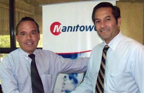 Cristian Galaz, Manitowoc vice president of sales for South America (excluding Brazil) and Alejandro