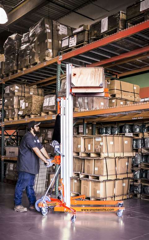 Snorkel ML18C material lift.