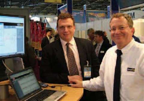 Alexander Schuessler, SmartEquip's CEO and president (left), with Phil Silver, SmartEquip vice presi