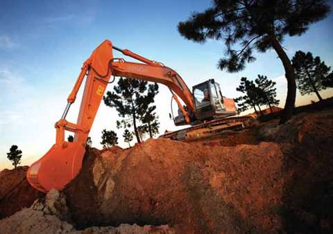 Caterpillar's new C Series mini compact excavators (1,7 to 5,1 tonnes) feature a larger cab, variabl