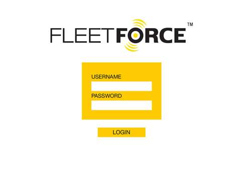 The FleetForce app from New Holland Construction