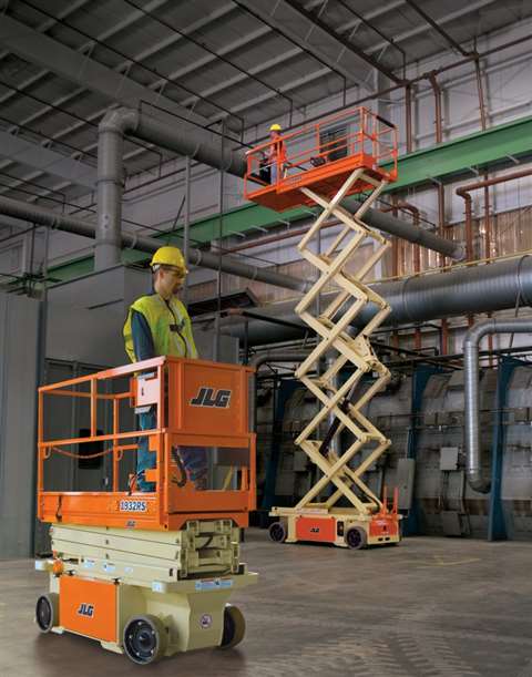 JLG's new Rental Series scissor lifts