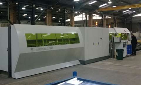 WernerCo's BLM Adige fibre optic laser cutter