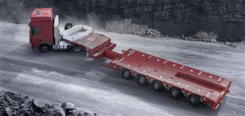 Nooteboom Manoovr with trough