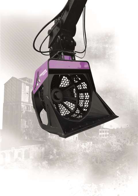 Rotary screening bucket image A5