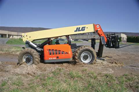 JLG has launched a new 10,000-pound capacity telehandler