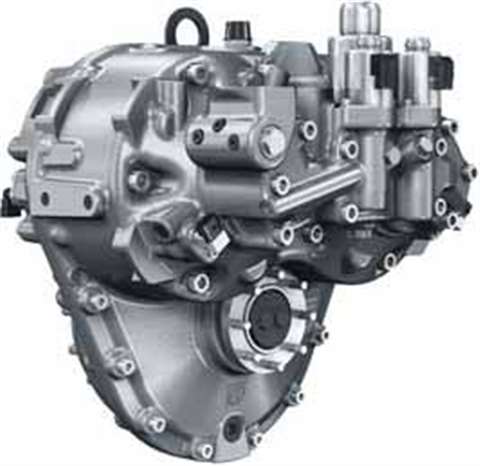 The HC 85 hydrostatic transmission from ZF delivers speeds up to 42 km/h.