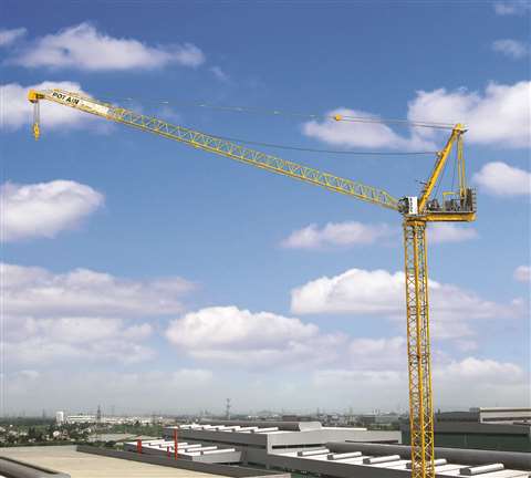 Potain mcr 295 20cm crop