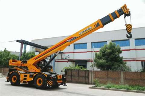 Tadano and Escorts joint venture company to start producing RT cranes in India