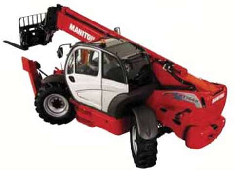Manitou's new Privilege range of 4 t handlers.