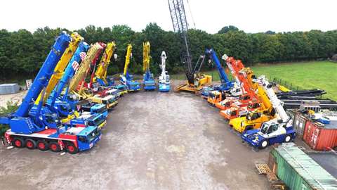 The value of the used cranes from Prangl’s fleet is approximately €5 million (US$ 5.4 million)
