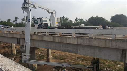 Barin AB 12/S during commissioning training in December.


