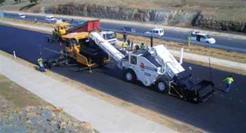 Roadtec Shuttle Buggy Material Transfer Vehicles (MTV's) have been tested as a tool to prevent tempe