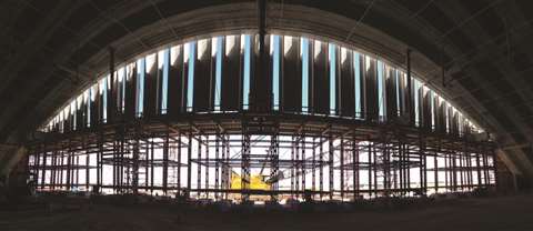 Maintenance hangar, Guam