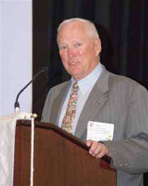 Dan Bumby received the SC&amp;RA Golden Achievement Award earlier this year
