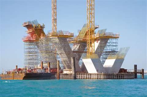 The Ed Zublin, Saif Bin Darwish Civil Engineering Contractors consortium has used a variety of Peri 