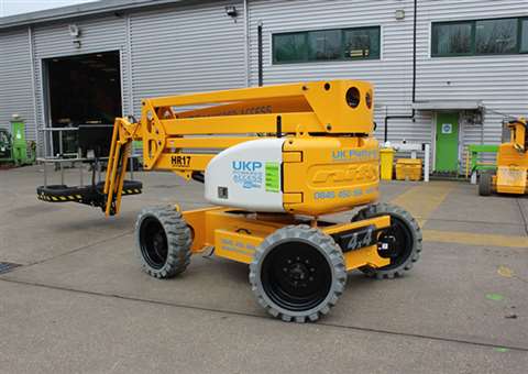 UK Platforms' Niftylift HR17 Height Rider boom.