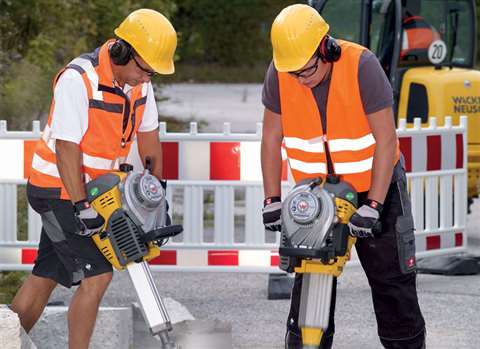 Wacker Neuson breakers offer up to 1,300 blows a minute