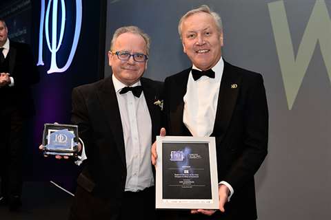 Iain Anderson and Craig Jamieson at the Institute of Directors Scotland Awards
