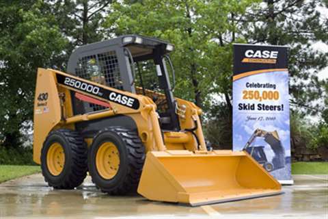 Case's 250000th skid steer loader.